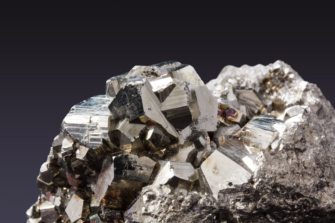 Pyrite also known as ‘fools gold’