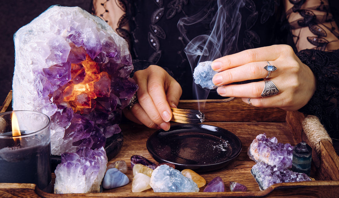 Ways to cleanse and recharge your crystals.