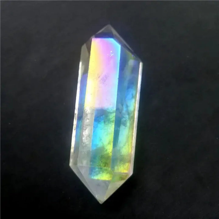 Aura Angel Clear Quartz Crystal Twin-Point-Points-Ali-Aura Quartz-50-80mm-Crystal Destiny