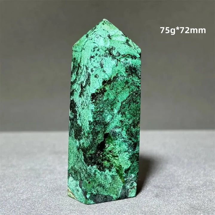 Azurite w/t Malachite Towers-Towers-Ali-10 75g 72mm-Azurite / Malachite-Crystal Destiny