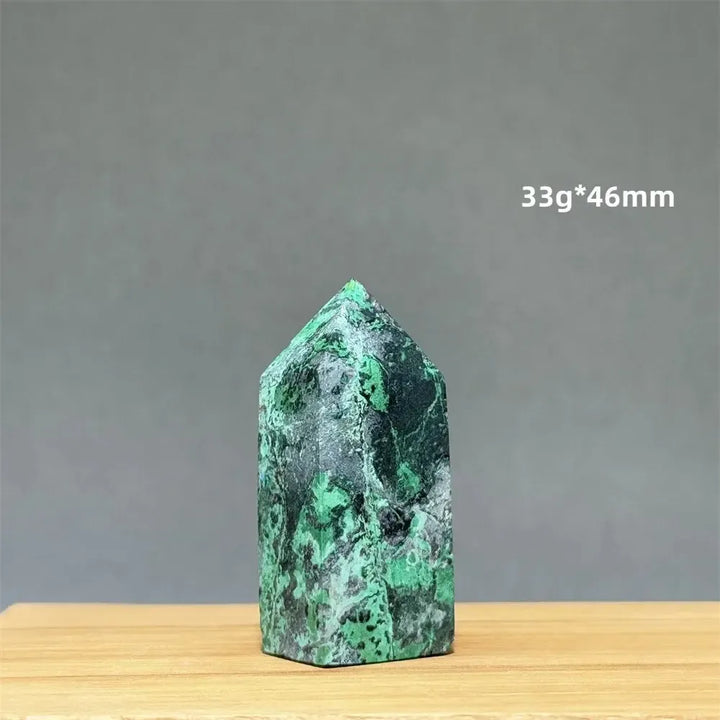 Azurite w/t Malachite Towers-Towers-Ali-26 33g 46mm-Azurite / Malachite-Crystal Destiny