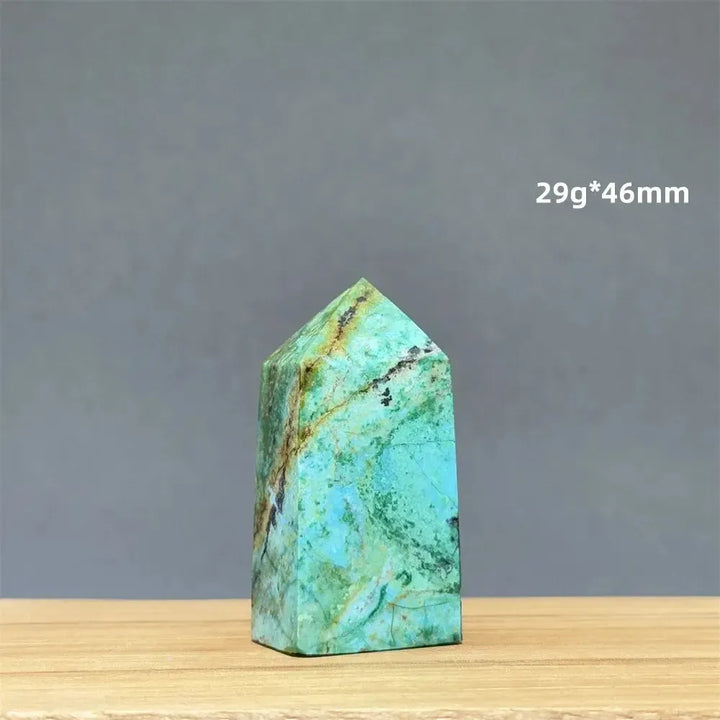 Azurite w/t Malachite Towers-Towers-Ali-35 29g 46mm-Azurite / Malachite-Crystal Destiny