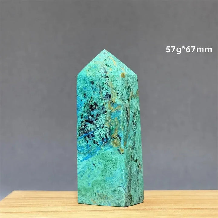 Azurite w/t Malachite Towers-Towers-Ali-4 57g 67mm-Azurite / Malachite-Crystal Destiny