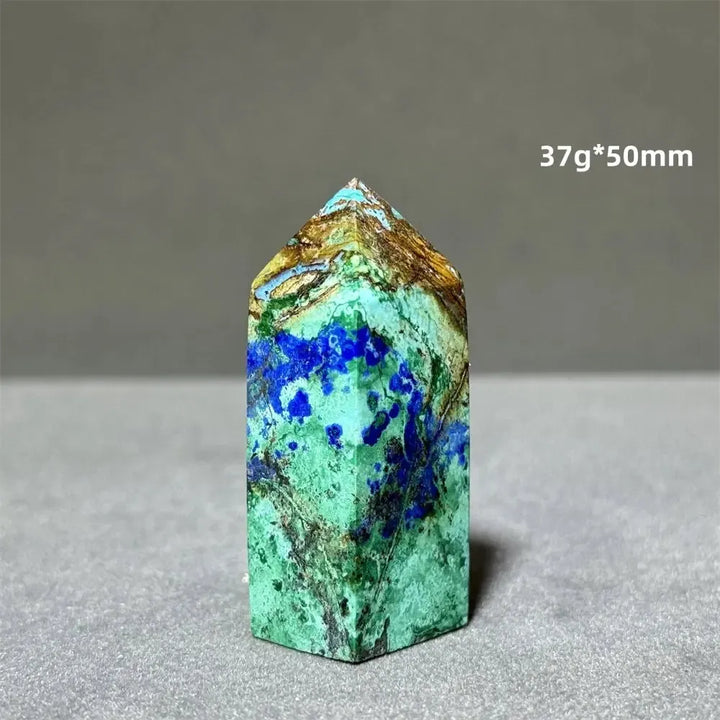 Azurite w/t Malachite Towers-Towers-Ali-1 77g 69mm-Azurite / Malachite-Crystal Destiny