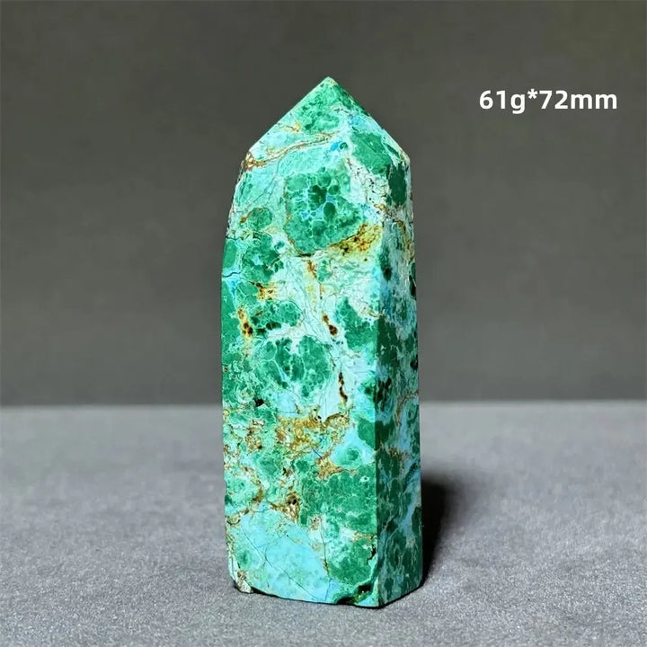 Azurite w/t Malachite Towers-Towers-Ali-9 61g 72mm-Azurite / Malachite-Crystal Destiny