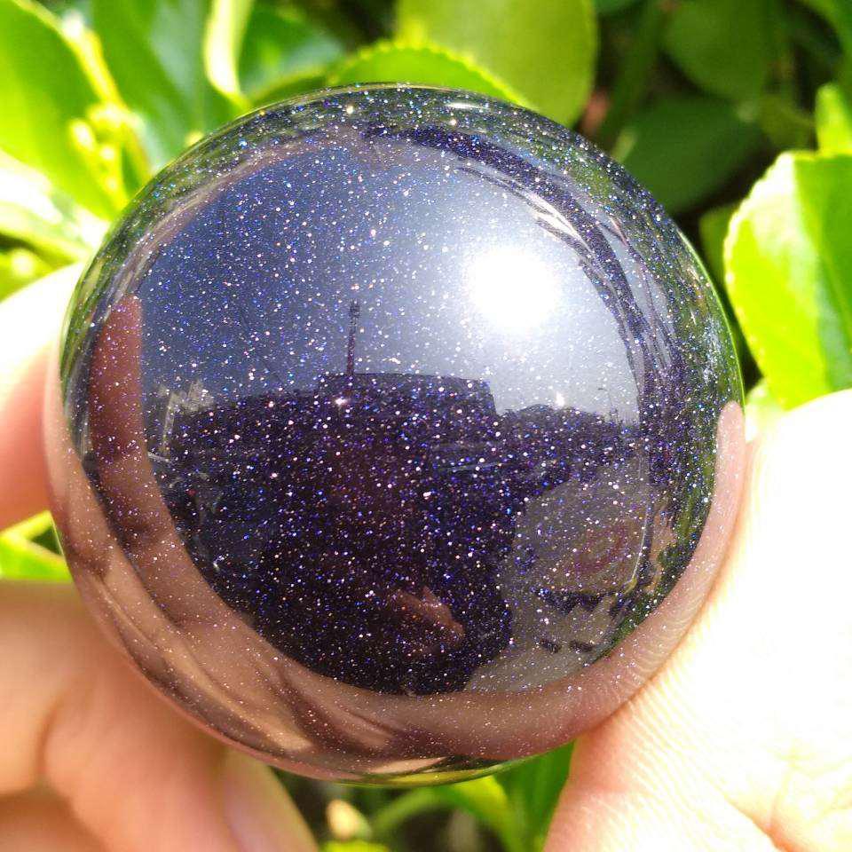 Blue Sandstone Sphere