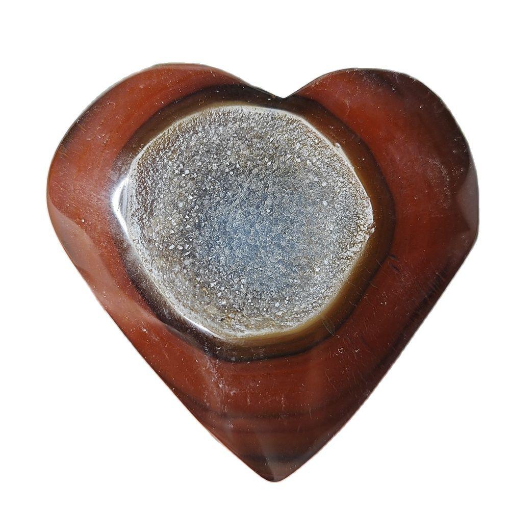 Carnelian Agate Heart