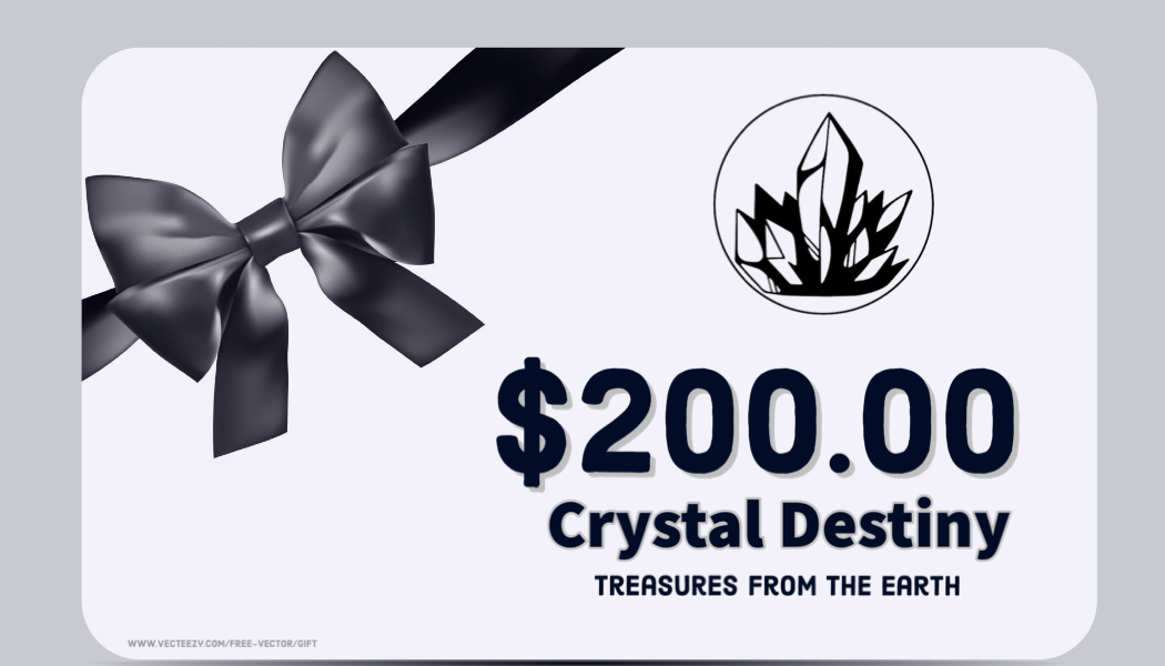 Crystal Destiny Gift Card-$200.00-Crystal Destiny