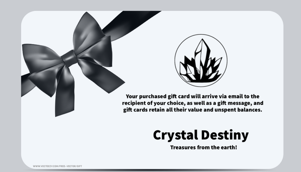 Crystal Destiny Gift Card-Crystal Destiny