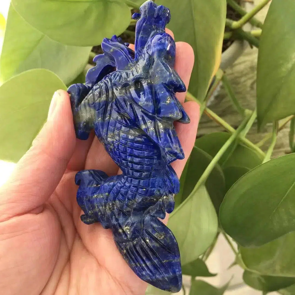 Lapis Lazuli Carved Dragon