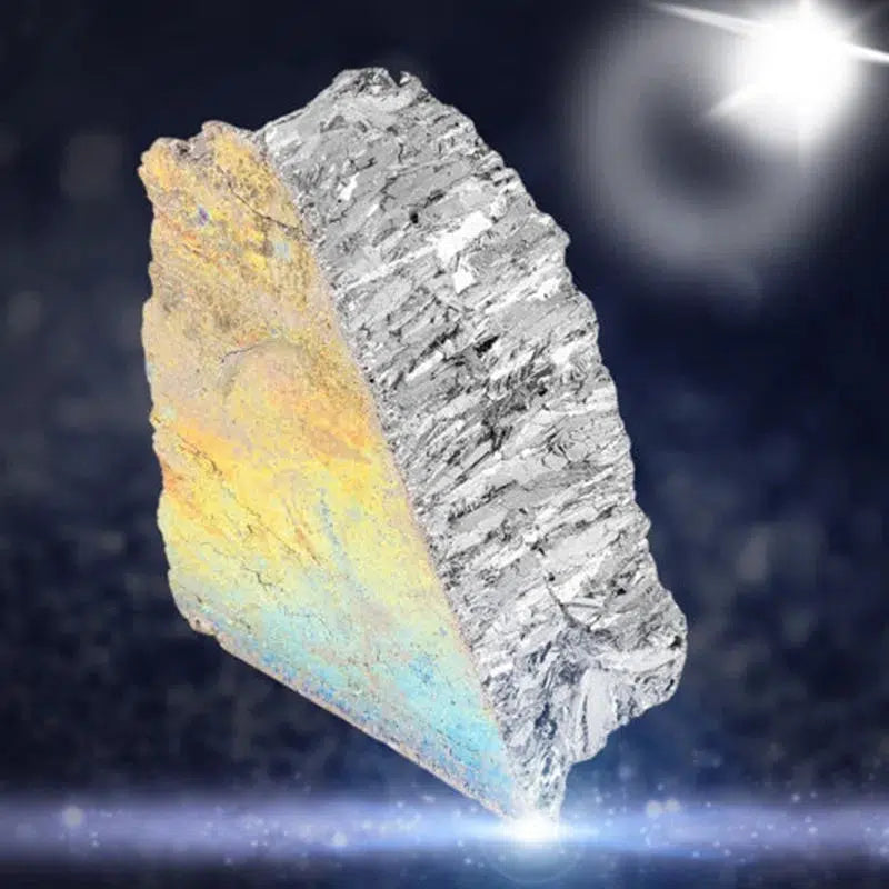 Bismuth Crystal Metal Ingot 99.99% Pure