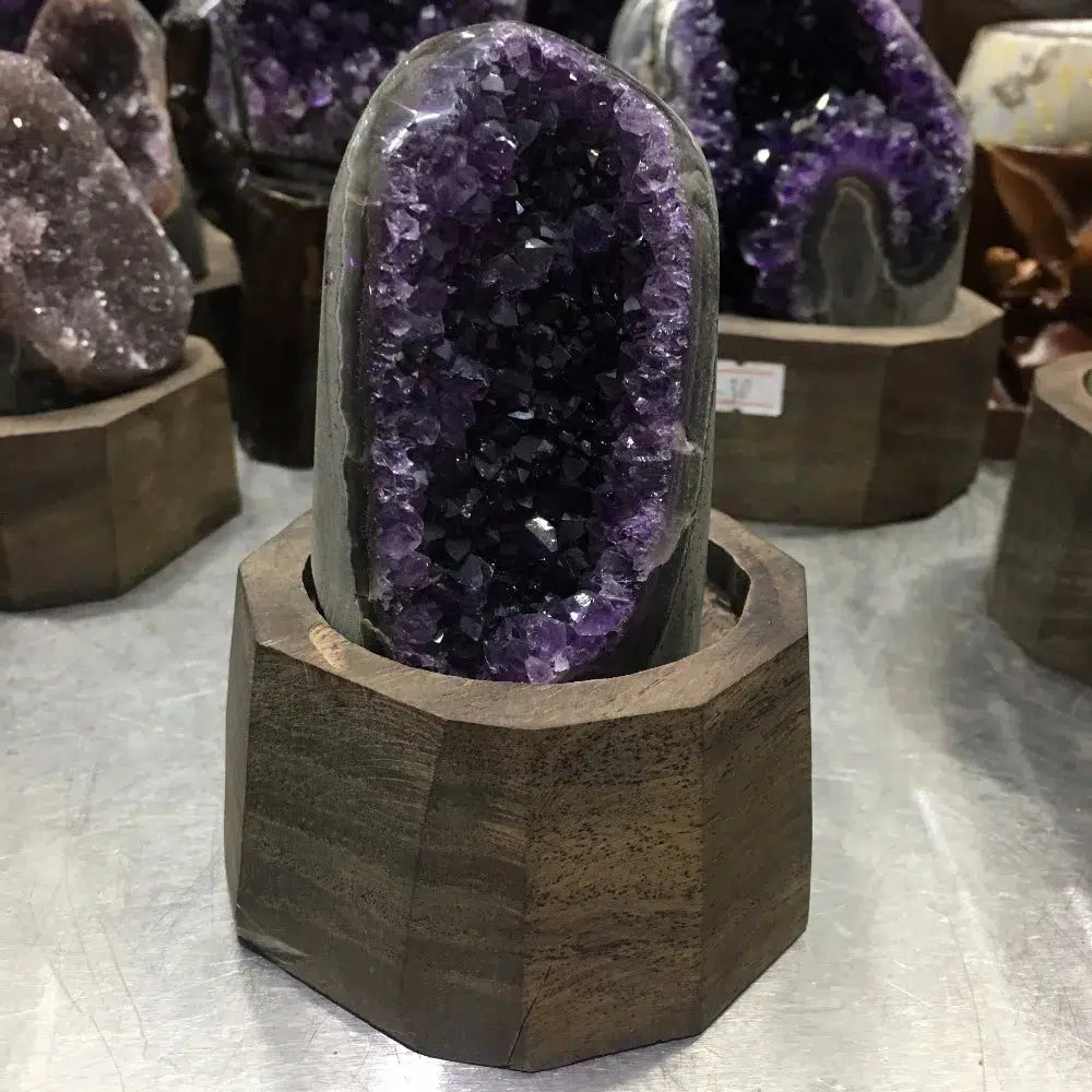 Uruguayan ‘Grape Jelly’ Amethyst Geode