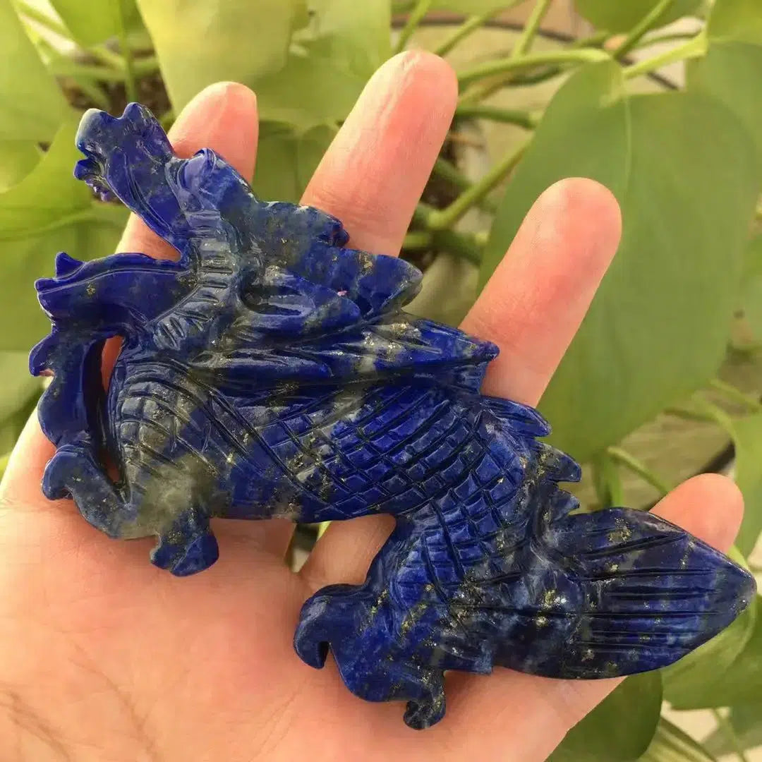 Lapis Lazuli Carved Dragon