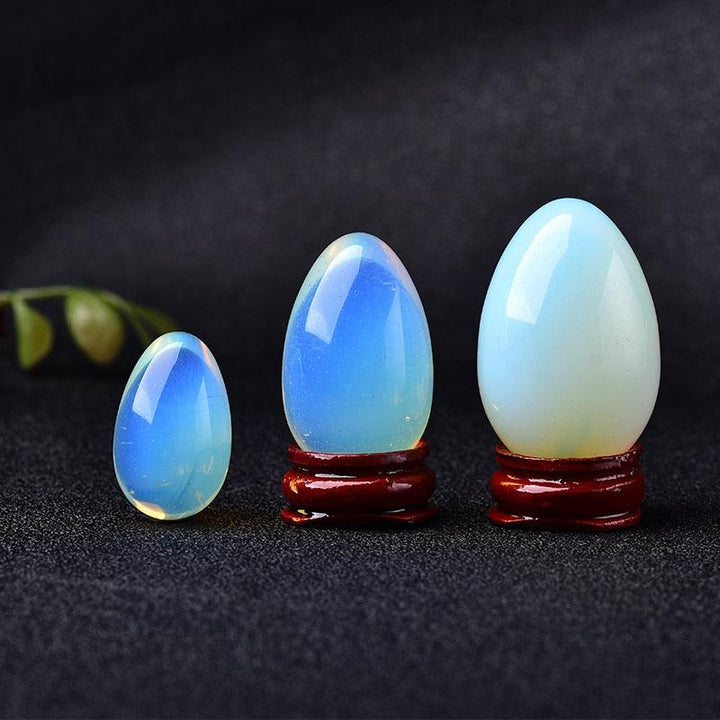 Crystal Egg, 3 sizes, in 9 minerals