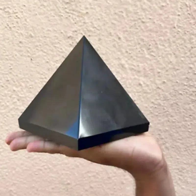 Black Tourmaline Crystal Pyramids