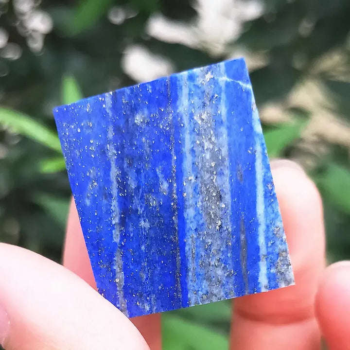 Lapis Lazuli Crystal Cube Paperweight-Cubes-Ali-Lapis Lazuli-~50mm-Crystal Destiny