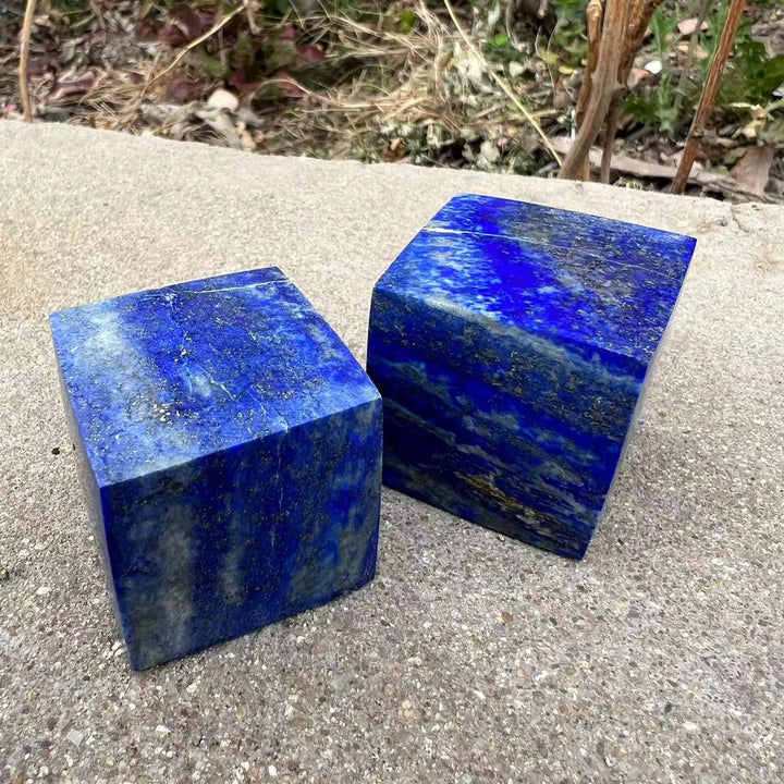 Lapis Lazuli Crystal 'Lucky Chunky' Cube