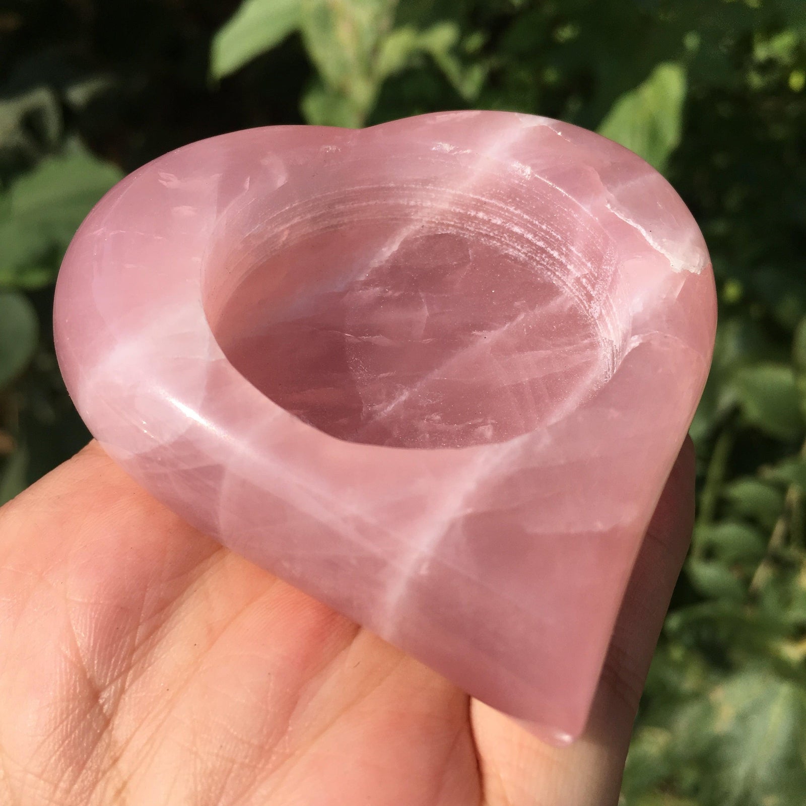 Rose Quartz Crystal Candelabrum