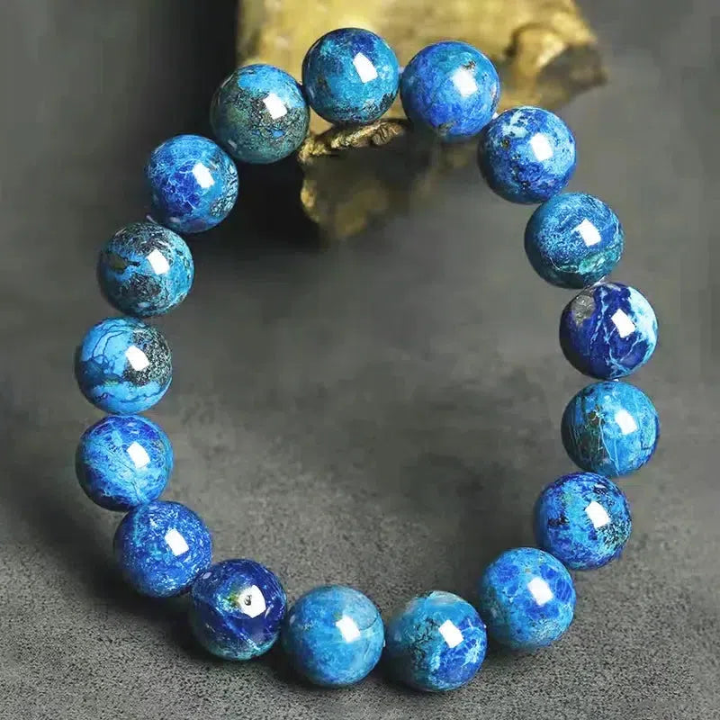Azurite Beaded Bracelet