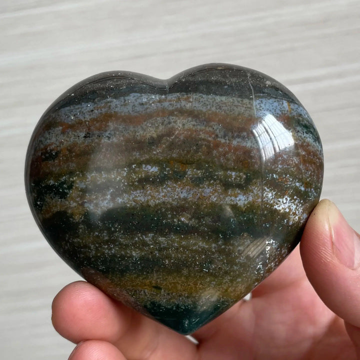 Ocean Jasper 'Puffy Heart"