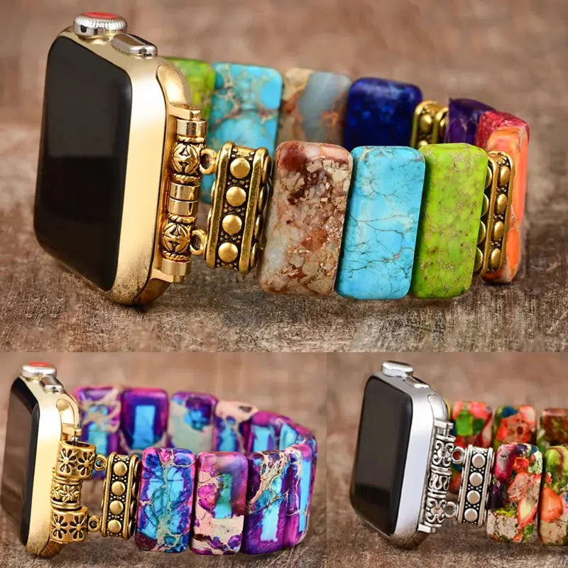 Bohemian Style Crystal Watch Band For Apple Watch