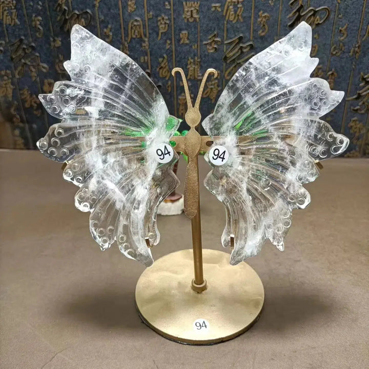 Clear Quartz Butterfly Wings