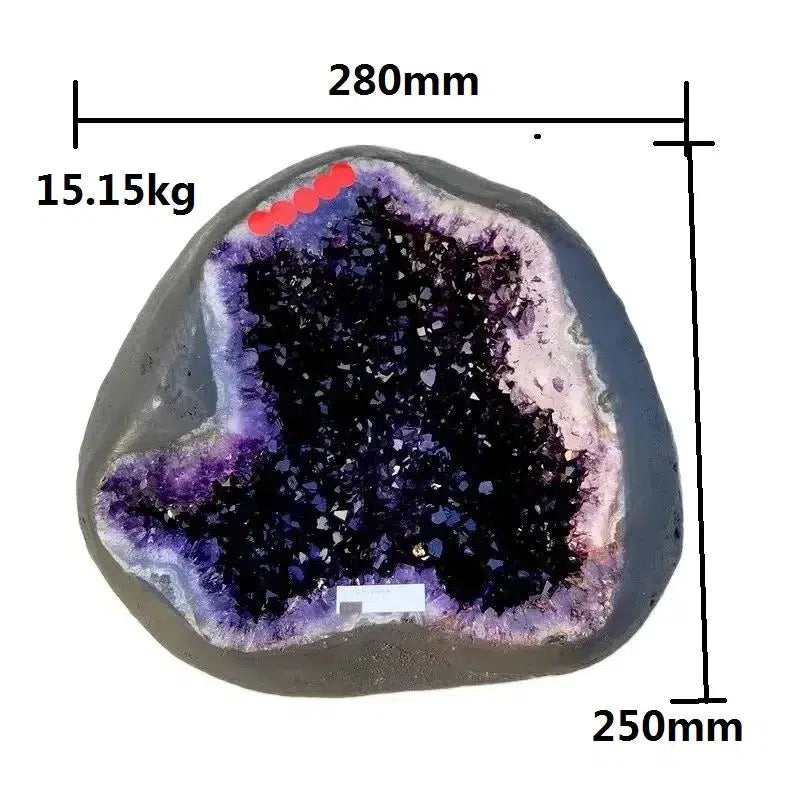 33lbs Uruguayan Amethyst ‘Grape Jam’ Geode