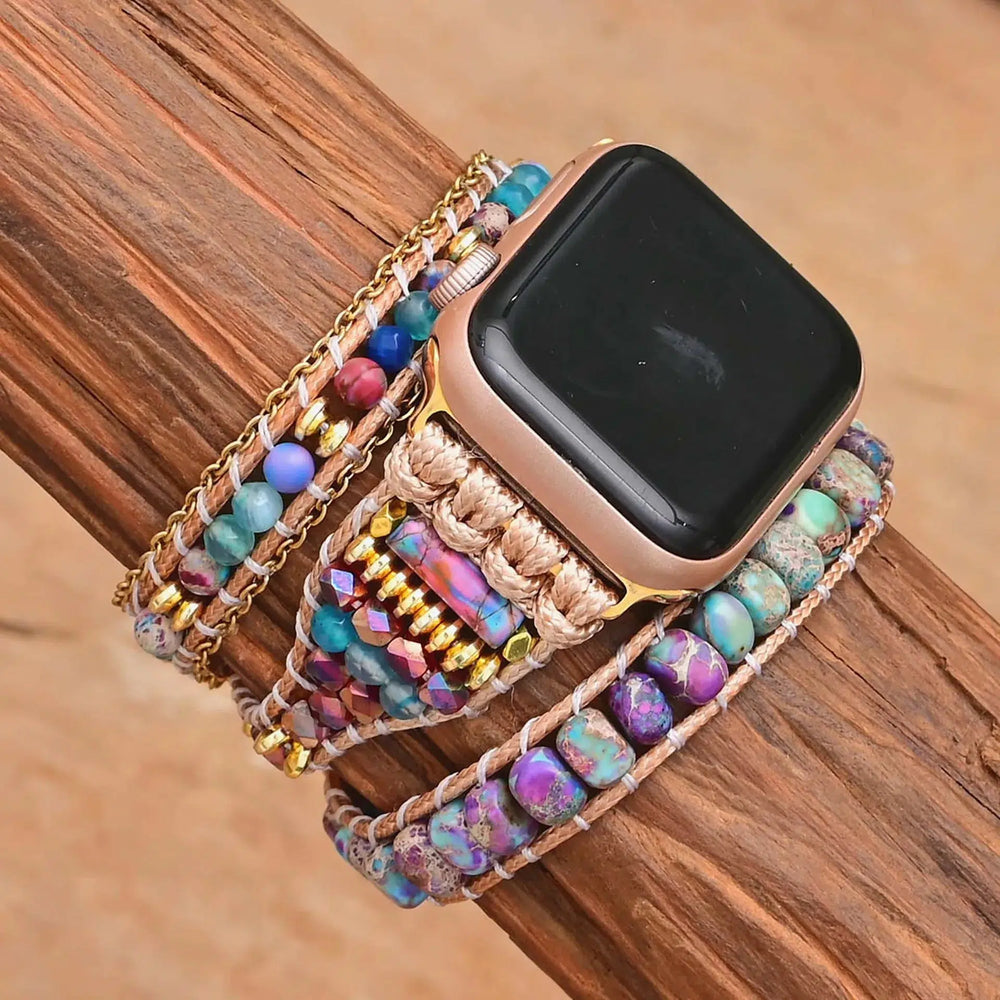 Bohemian Crystal Watch Band For Apple Watch Band
