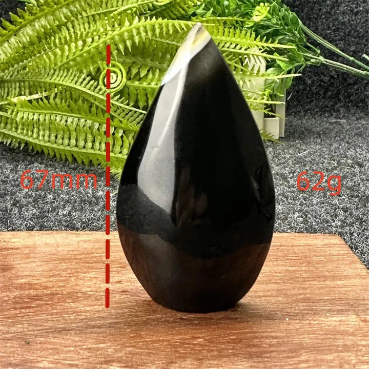 Black Agate Torch Freeform
