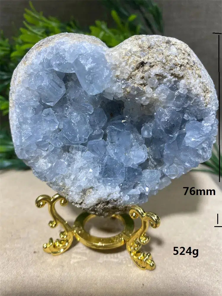 Blue Celestite Crystal Geode