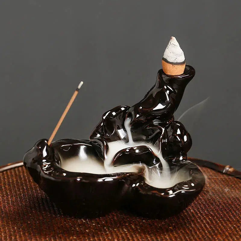 Ceramic Back-flow Incense Decorative Burner