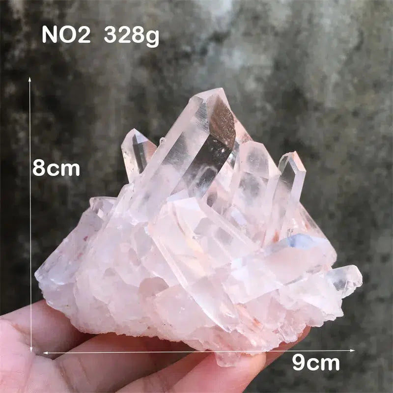 Clear Quartz Crystal Cluster
