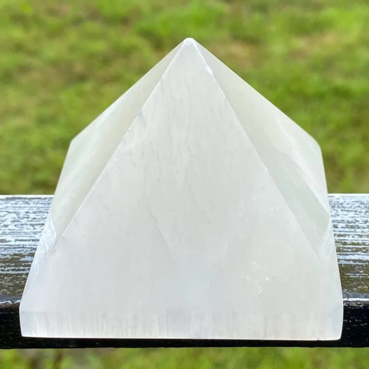 Selenite Crystal Pyramid-Pyramids-Ali-Selenite-40-50mm-Crystal Destiny