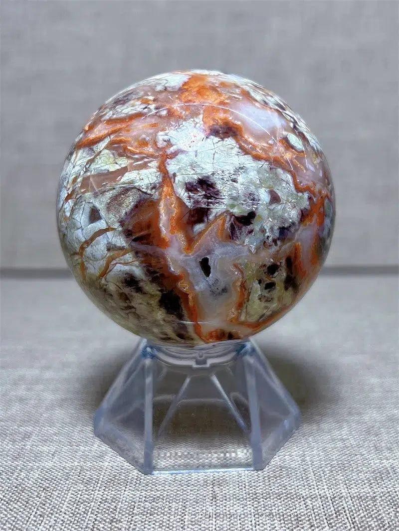 Money Agate Sphere