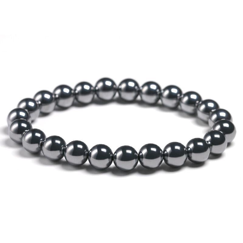 Terahertz Round Beads Bracelet