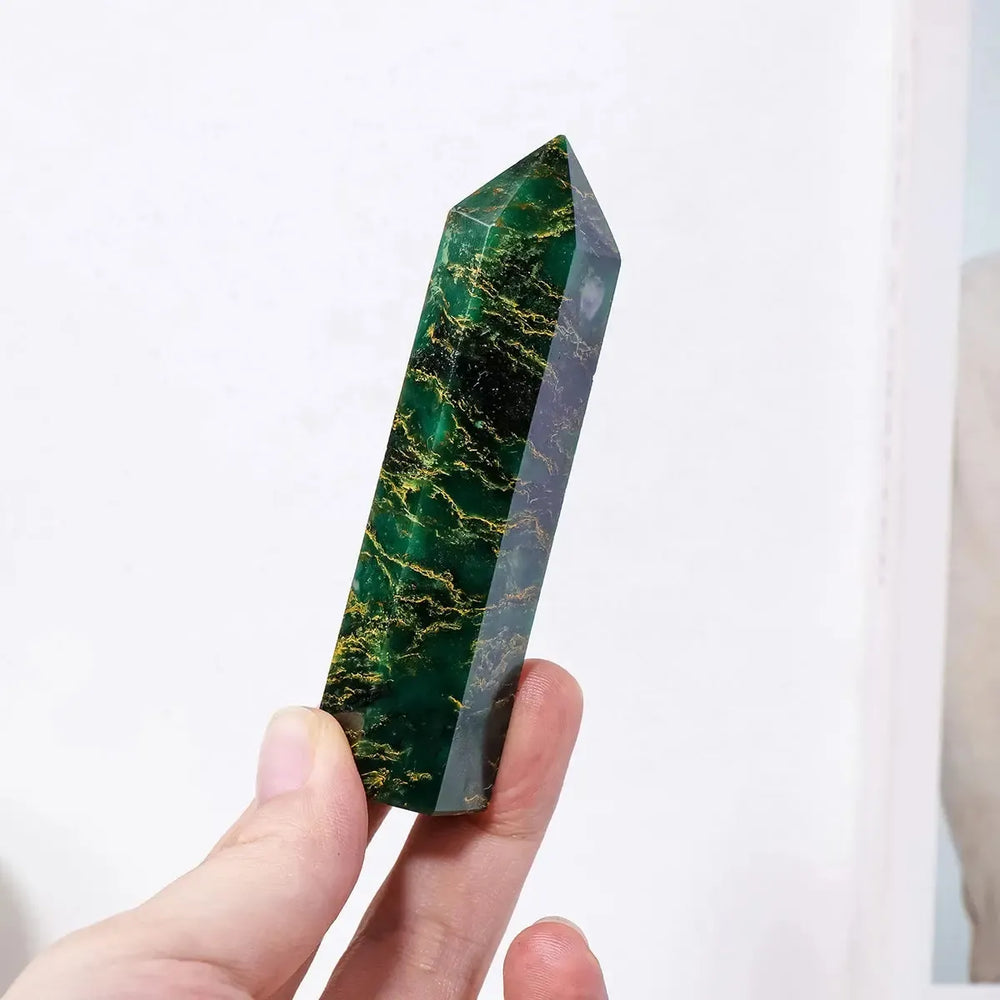 Verdite Crystal Towers-Towers-Ali-Verdite-7-8cm-Crystal Destiny