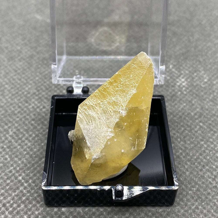 Yellow Calcite And Pyrite Raw Crystal