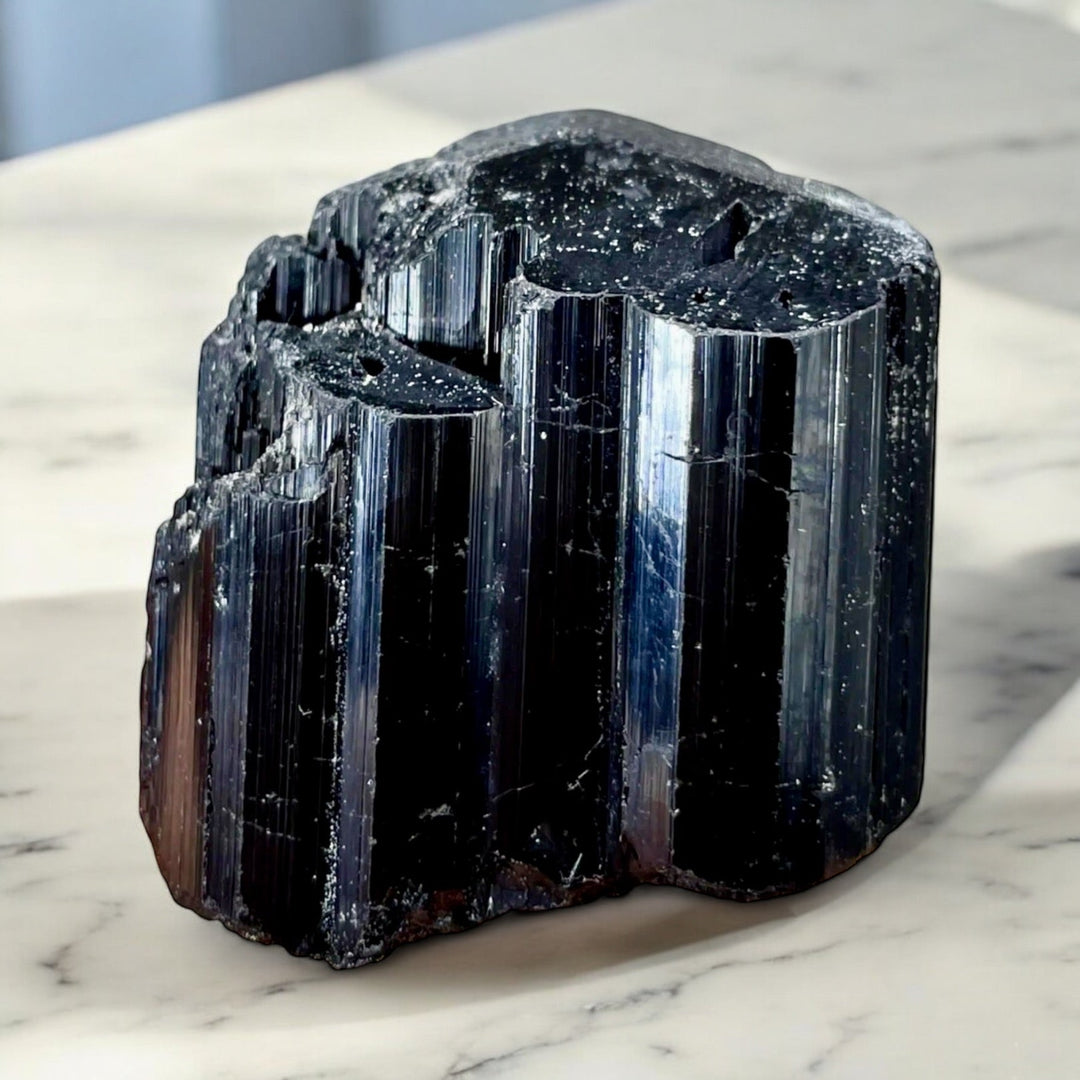 Black Tourmaline: Protection, Grounding & EMF Shielding