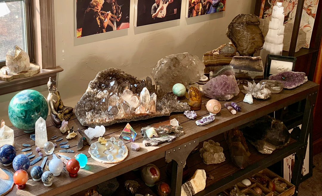 The Best Ways and Places to Display Crystals in Your Home