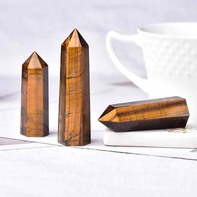 Tiger's Eye crystal for courage, confidence, and grounded strength