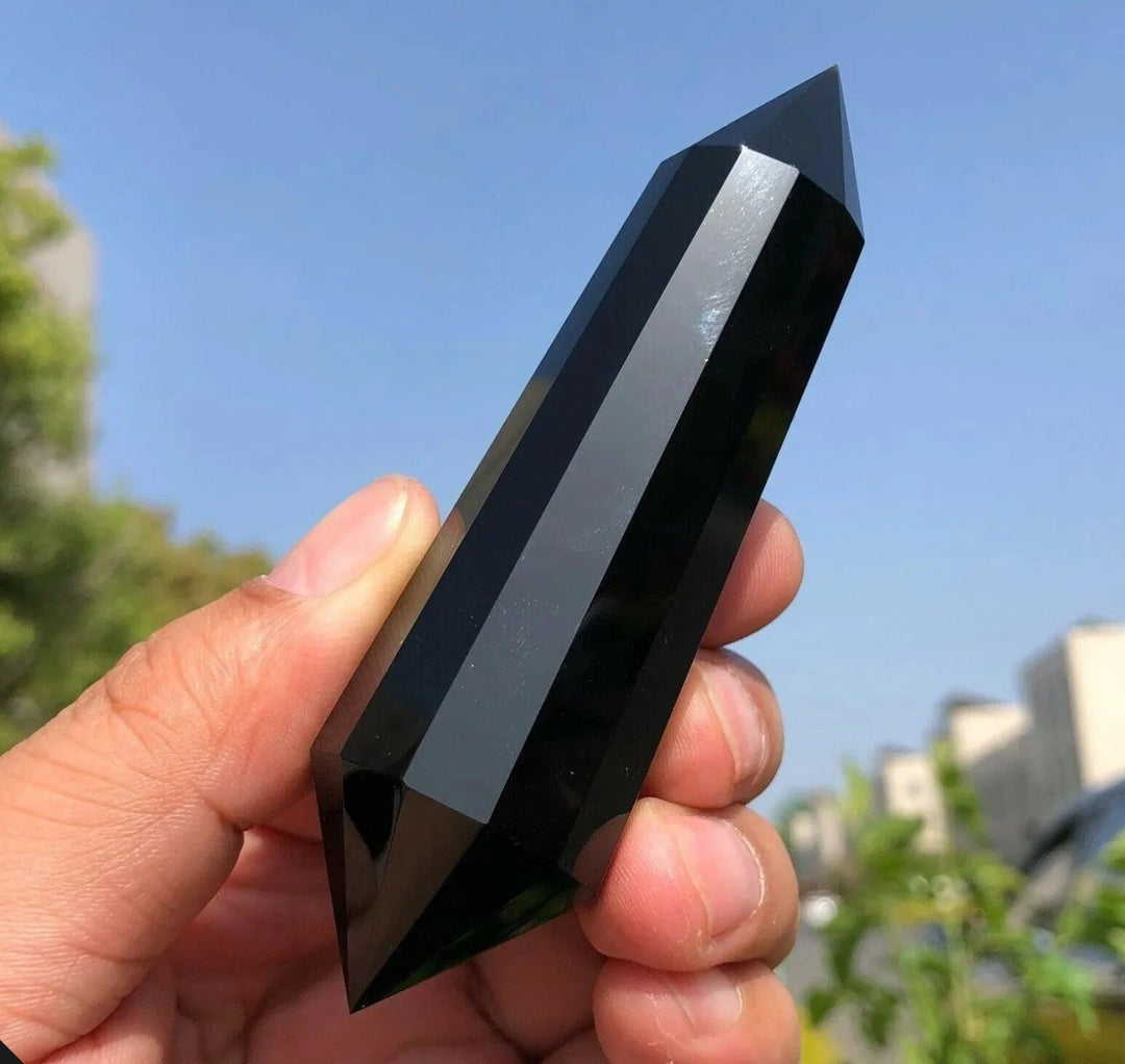 Ways to identify polished Black Tourmaline vs Obsidian