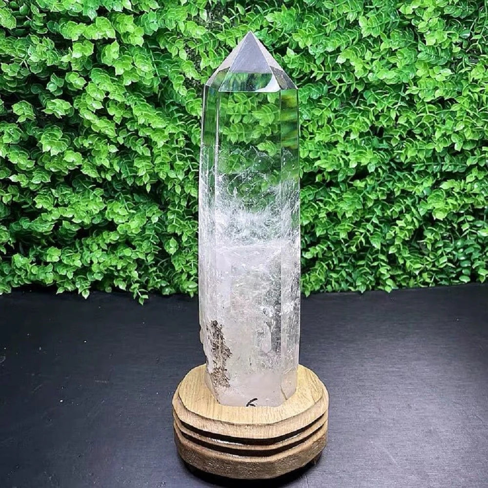 Clear Quartz crystal master healer for energy amplification and clarity