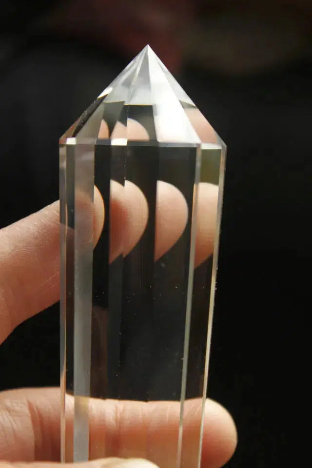 12 Sided Clear Quartz Vogel