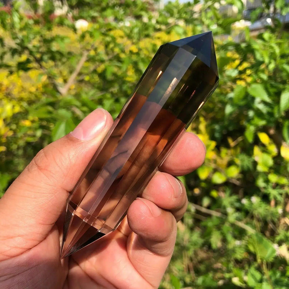 12 Sided Smokey Quartz Vogel