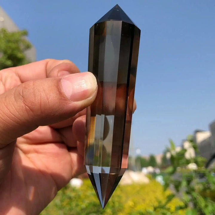 12 Sided Smokey Quartz Vogel