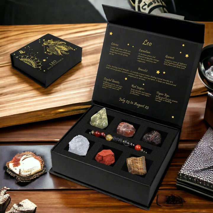 12 Zodiac Signs - Mystery Crystal Gift Box