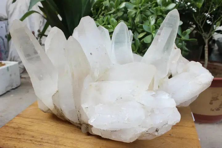 122LB Huge Natural Quartz Cluster