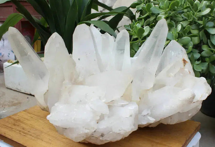 122LB Huge Natural Quartz Cluster