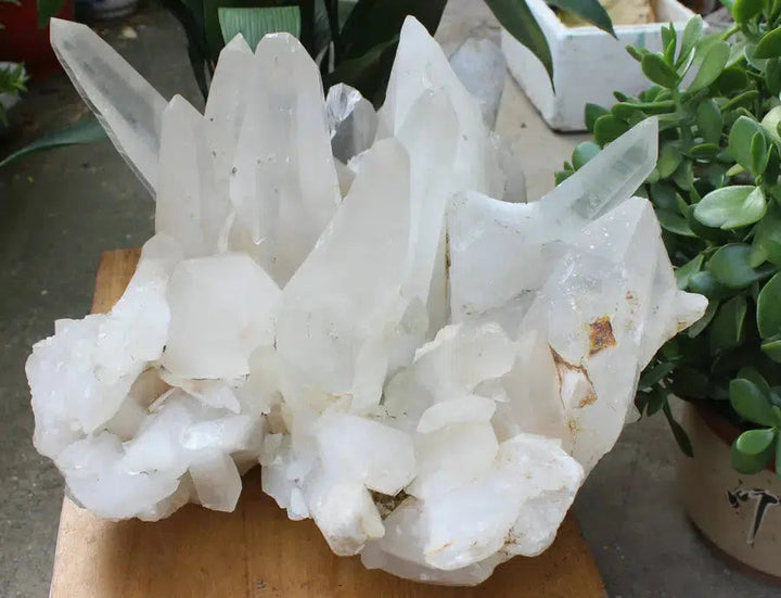 122LB Huge Natural Quartz Cluster