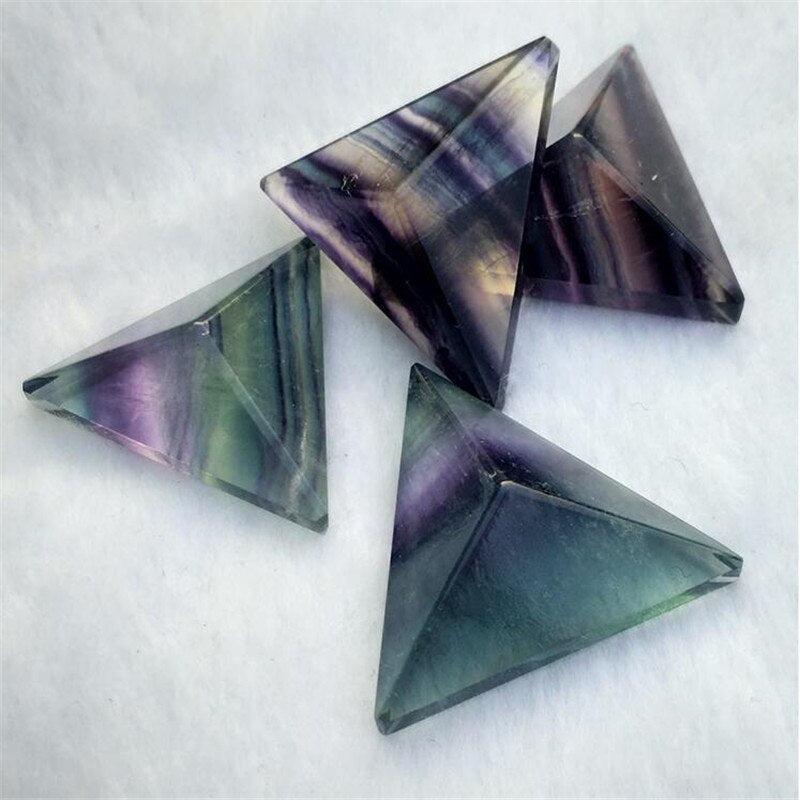 3 Sided Fluorite Pyramid